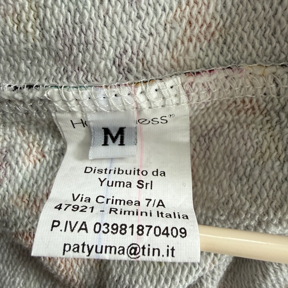 Happiness 10 Floral Studded Joggers NWT Made in Italy Kitson Size M - Picture 12 of 13